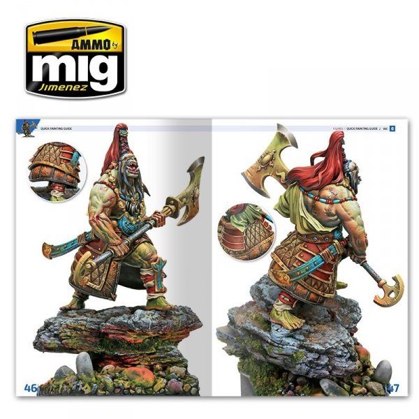 Ammo of Mig Jimenez 6220 ENCYCLOPEDIA OF FIGURES MODELLING TECHNIQUES VOL. 0 - QUICK GUIDE FOR PAINTING (English)