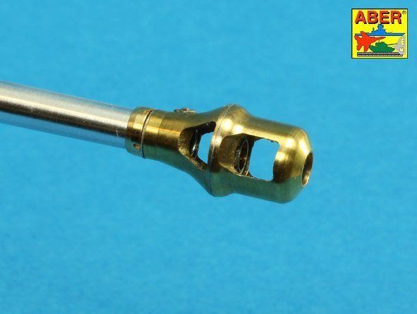 Aber 35L-215 Barrel for German 8,8cm Kw.K 43 (L/71) gun used on Tiger B Porsche turret-late for TAKOM model  (1:35)