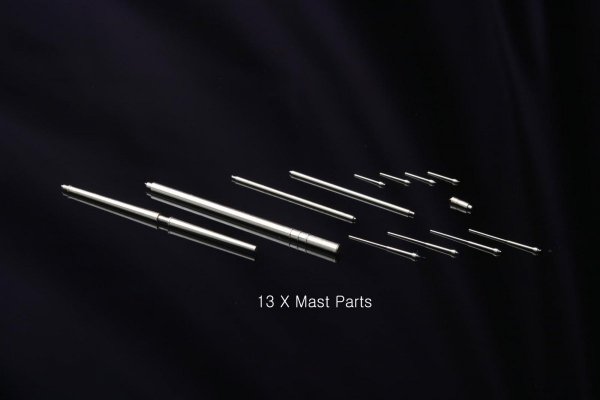 MK1 Design MS-20007 USS IOWA MAST DETAIL-UP SET 1/200