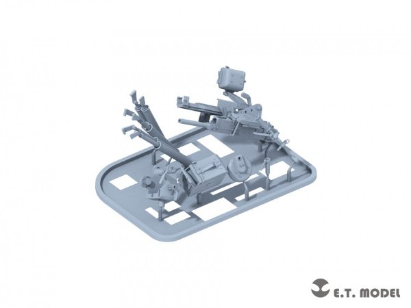 E.T. Model P35-250 Russian 12.7mm NSVT Heavy Machine Gun For T-72 Family ( 3D Print ) 1/35