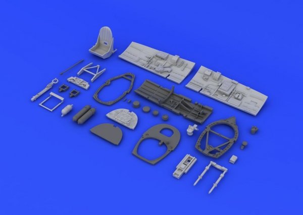 Eduard 648199 Spitfire Mk. VIII cockpit 1/48 (EDUARD)