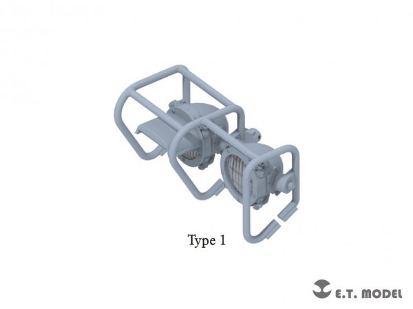 E.T. Model P35-268 Lights Set for Russian T-55 Family ( 3D Print ) 1/35