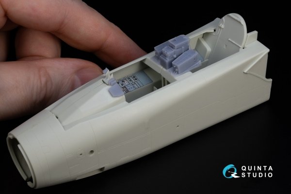 Quinta Studio QD+48262 Tornado IDS Italian 3D-Printed &amp; coloured Interior on decal paper (Revell) (with 3D-printed resin parts) 1/48
