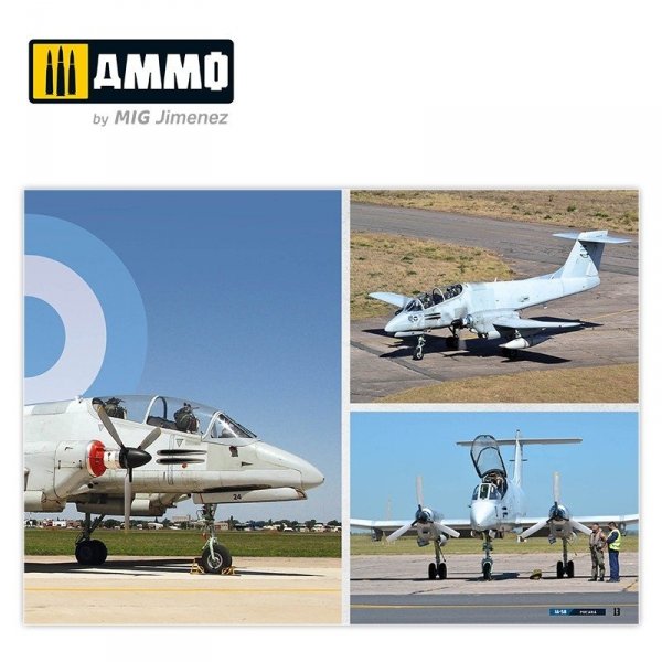 AMMO of Mig Jimenez 6025 IA-58 Pucará Visual Modelers Guide (Multilingual)