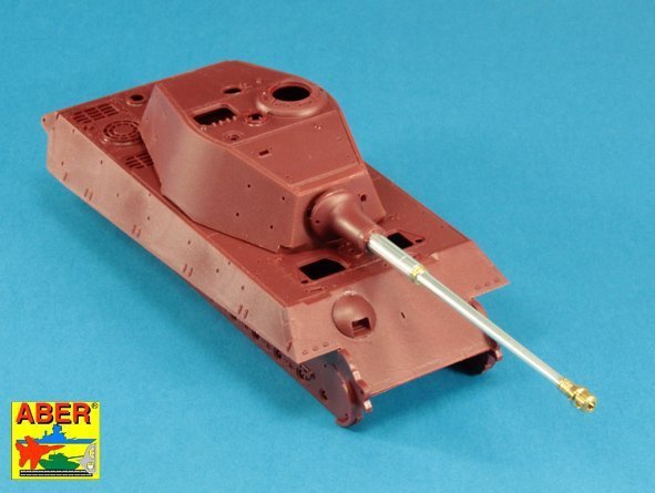 Aber 35L-243 Barrel for German 8,8cm Kw.K 43 (L/71) gun used on Tiger B Henschel-Turm (1:35)