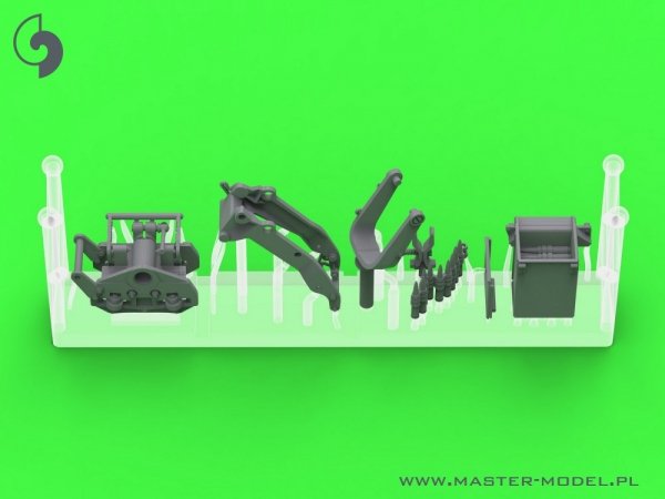 Master GM-35-073 Browning M2HB .50 cal (12,7mm) - do montażu na pierścieniu M49 (karetka D40721 / kołyska D40733 / skrzynka D40731 lub D90078) 1/35