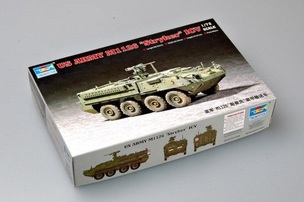 Trumpeter 07255 M1126 Stryker Infantry Carrier Vehicle (1:72)