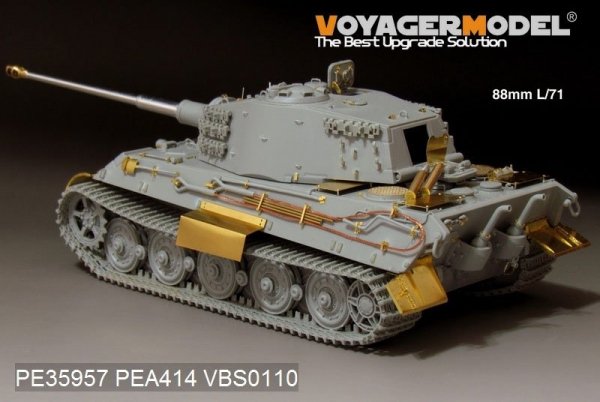 Voyager Model PE35957 WWII German King Tiger (Hensehel Turret) For HOBBYBOSS 84533 1/35