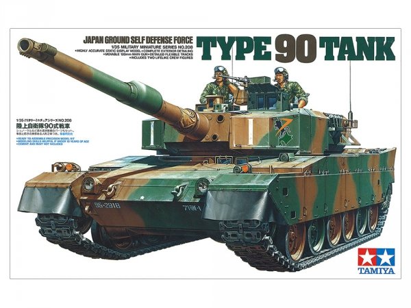 Tamiya 35208 JGSDF Type 90 Tank (1:35)