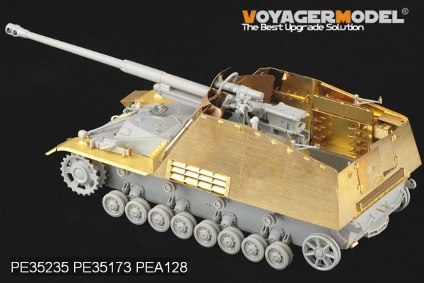 Voyager Model PEA128 WWII German Sd.Kfz. 164 Nashorn Armour plate (For DRAGON Kit) 1/35
