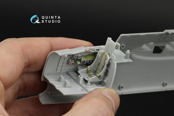 Quinta Studio QD48646 A-20C Havoc (DB-7B) 3D-Printed &amp; coloured Interior on decal paper (HK models) 1/48