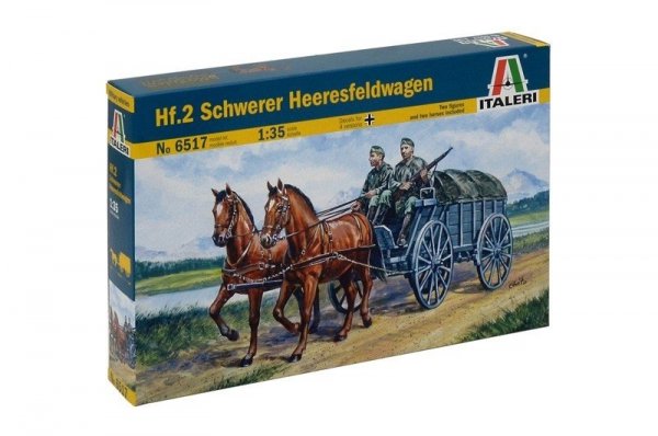 Italeri 6517 Hf.2 Schwerer Heeresfeldwagen (1:35)
