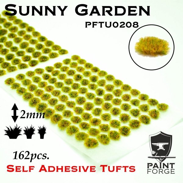 Paint Forge PFTU0208 Tufts: Sunny Garden 2mm