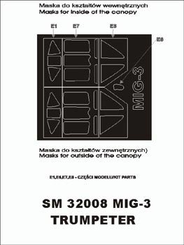 Montex SM32008 MiG- 3 TRUMPETER