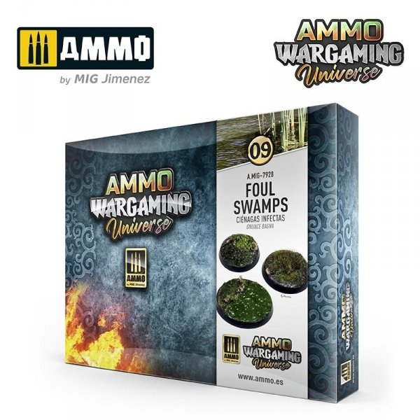 AMMO of Mig Jimenez 7928 AMMO WARGAMING UNIVERSE 09 - Foul Swamps