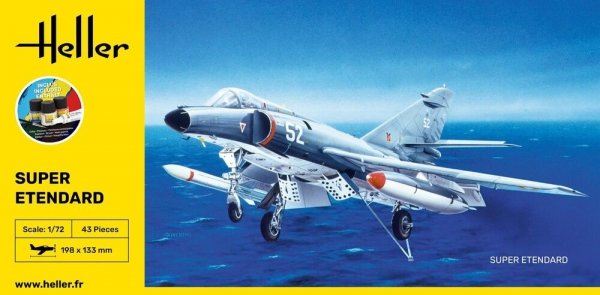 Heller 56360 Super Etendard - Starter Kit 1/72