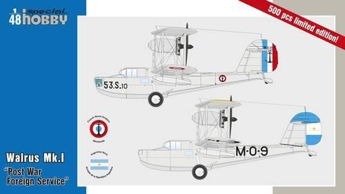 Special Hobby 48164 Walrus Mk.I Post War Foreign Service (1:48)
