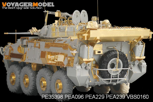Voyager Model PEA239 Modern Canadian LAV-3 family stowage bin (For TRUMPETER) 1/35