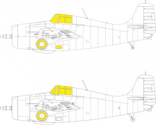 Eduard EX878 F4F-3 TFace EDUARD 1/48