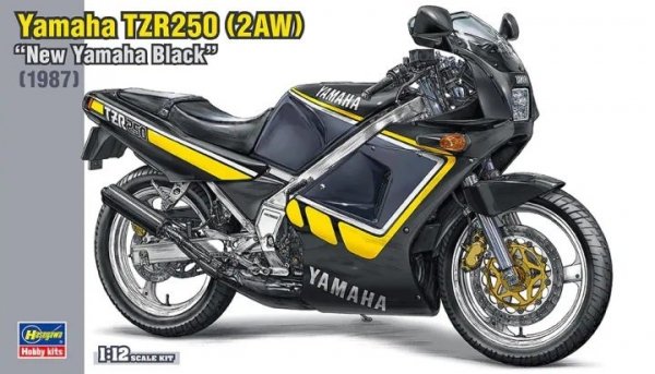 Hasegawa 21743 Yamaha TZR250 (2AW) &quot;New Yamaha Black&quot; 1/12