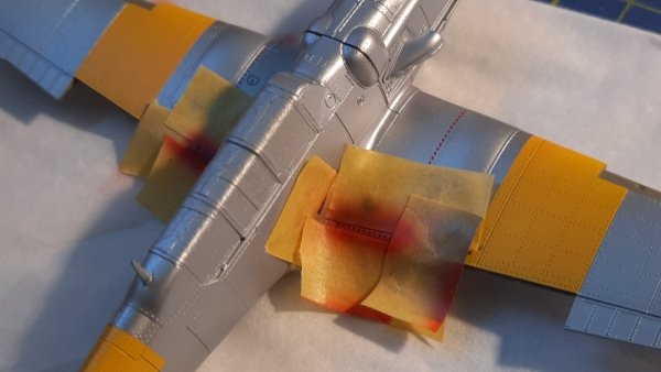 Omask 80033 Avia S-199/CS-199 mask (yellow masking tape and Oramask 810) 1/72