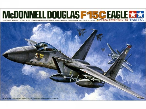 Tamiya 61029 McDonnell Douglas F-15C Eagle 1/48