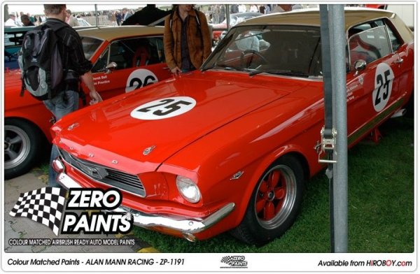 Zero Paints ZP-1191 Alan Mann Racing Paints Red/Gold 2x30ml