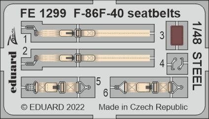 Eduard BIG49350 F-86F-40 AIRFIX 1/48
