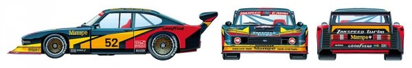 Tamiya 24376 1978 Ford Zakspeed Capri Turbo 1/24
