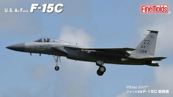 Fine Molds 72954 U.S. Air Force F-15C Fighter Kadena 1/72