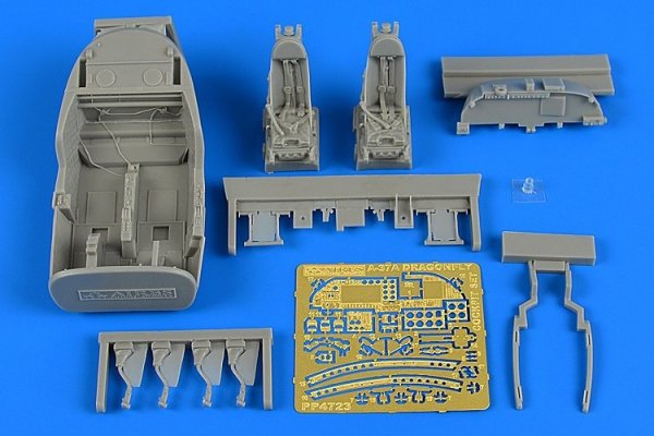 Aires 4723 A-37A Dragonfly cockpit set 1/48 MONOGRAM