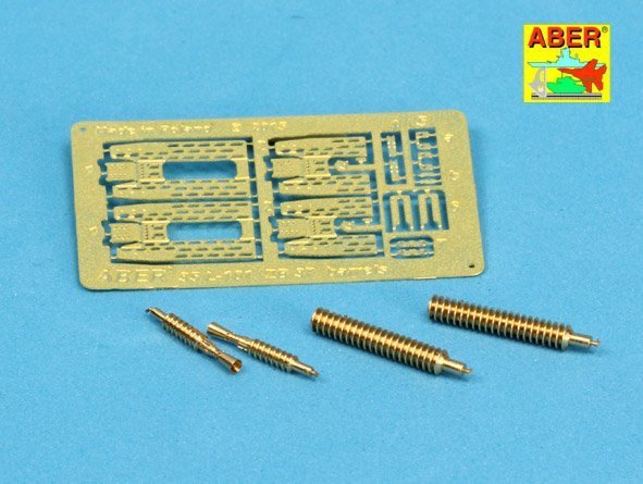 Aber 35L-101 Set of 2 barrels for machine guns ZB 37 used on Pz.35/38(t) tanks (1:35)