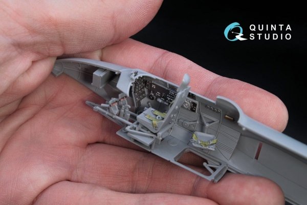 Quinta Studio QD48011 Pe-2 3D-Printed &amp; coloured Interior on decal paper (for Zvezda kits) 1/48