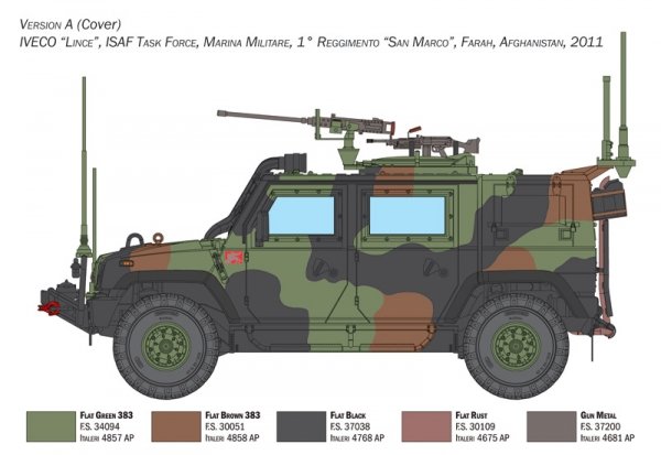 Italeri 6766 VTLM Lince 1/35