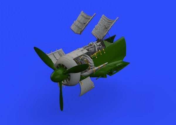 Eduard 648408 Fw 190A-5 engine &amp; fuselage guns EDUARD 1/48