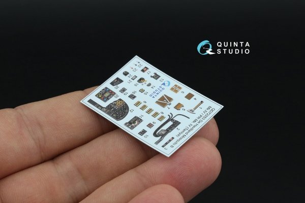 Quinta Studio QD72253 DH Mosquito B Mk.IV/PR Mk.IV 3D-Printed &amp; coloured Interior on decal paper (Tamiya) 1/72