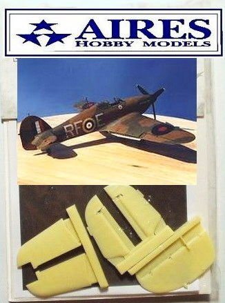 Aires 4035 HURRICANE control surfaces 1/48 Hasegawa