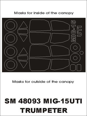 Montex SM48093 Mig-15UTI TRUMPETER