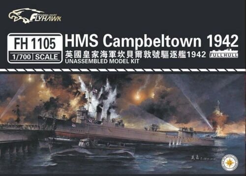 FlyHawk Model FH1105 HMS Campbeltown 1942 1/700