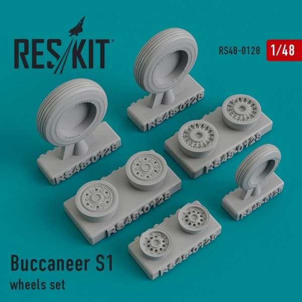 RESKIT RS48-0128  Buccaneer S1 wheels set 1/48