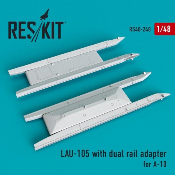 RESKIT RS48-0248 LAU- 105 launcher (2 PCS) 1/48