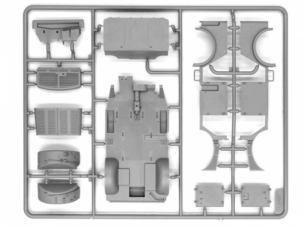 ICM 35502 Kfz.70 with MG 34 WWII German military vehicle 1/35
