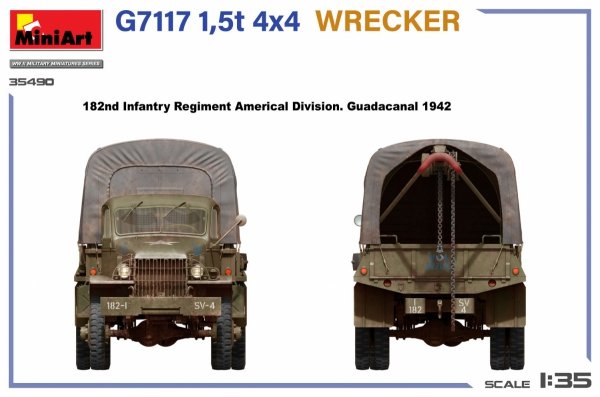 MiniArt 35490 35429 M3 STUART LATE PROD. INTERIOR KIT36072 Anzio 1944. Field Repairing of Stug III. Ausf. G. BIG SET G7117 1,5T 4×4 WRECKER 1/35