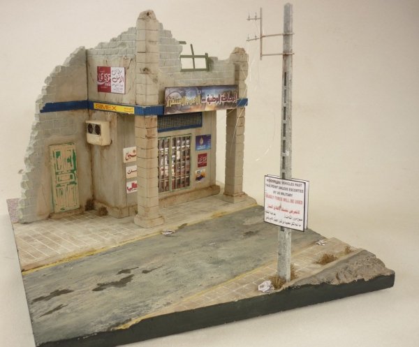 RT-Diorama 35271 Diorama-Base: &quot;Streets of Baghdad&quot; 1/35