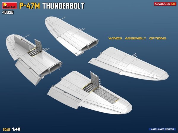 Mini Art 48032 P-47M Thunderbolt Advanced Kit 1/48
