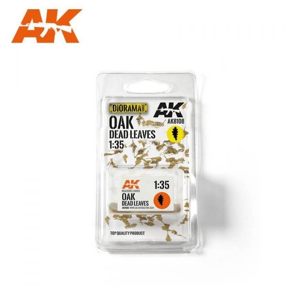 AK Interactive AK8108 Oak Dead Leaves (TOP QUALITY) 1/35