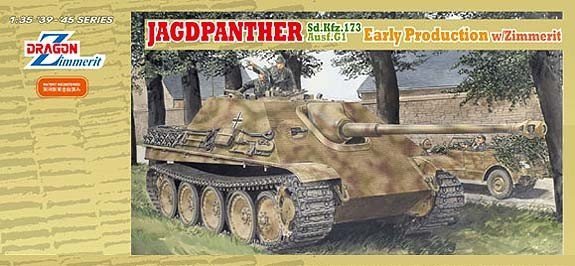 Dragon 6494 Jagdpanther ausf. G1 early w/ zimmerit (1:35)