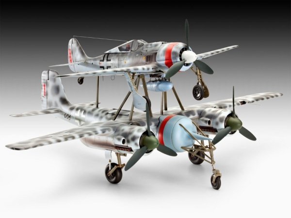 Revell 04824 TA 154 Mistel &amp; Focke Wulf Fw 190 (1:48)