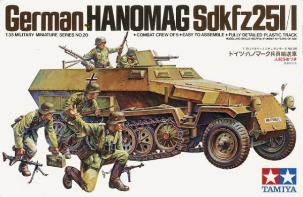 Tamiya 35020 Hanomag Sdkfz 251/1 (1:35)