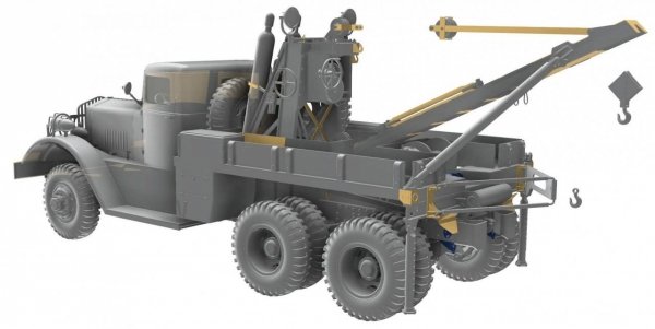 Thunder Model 35011 Heavy Wrecker Ward Lafrance Model 1000 Series 3 1/35